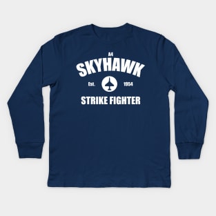 A-4 Skyhawk Kids Long Sleeve T-Shirt